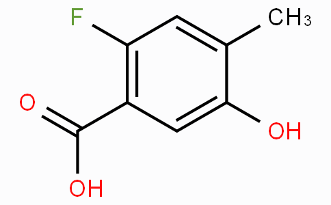 CAS No. 870221-14-0, 2-Fluoro-5-hydroxy-4-methylbenzoic acid