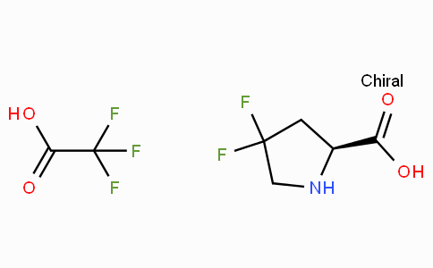 CAS No. 1373255-09-4, (S)-4,4-Difluoropyrrolidine-2-carboxylic acid 2,2,2-trifluoroacetic acid