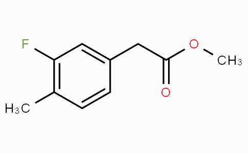 CAS No. 787585-29-9, Methyl 2-(3-fluoro-4-methylphenyl)acetate