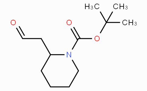 CAS No. 170491-61-9, tert-Butyl 2-(2-oxoethyl)piperidine-1-carboxylate