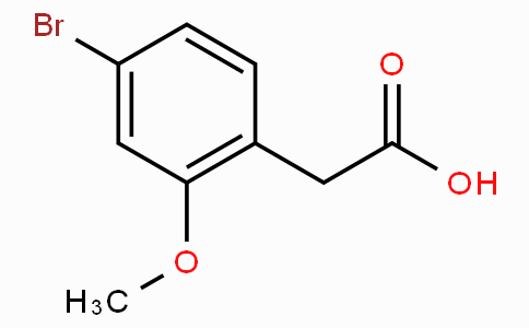 CAS No. 1026089-09-7, 2-(4-Bromo-2-methoxyphenyl)acetic acid