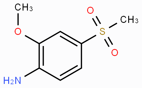 CAS No. 41608-73-5, 2-Methoxy-4-(methylsulfonyl)aniline