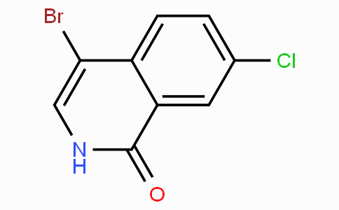 CAS No. 1028252-13-2, 4-Bromo-7-chloroisoquinolin-1(2H)-one