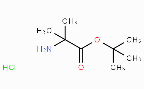 CAS No. 84758-81-6, tert-Butyl 2-amino-2-methylpropanoate hydrochloride