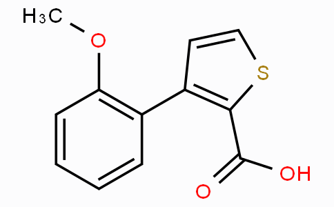 CAS No. 666841-74-3, 3-(2-Methoxyphenyl)thiophene-2-carboxylic acid
