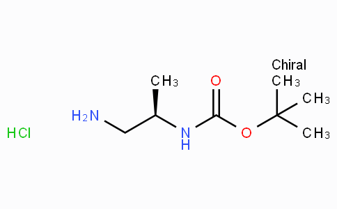 CAS No. 1217631-35-0, (R)-tert-Butyl (1-aminopropan-2-yl)carbamate hydrochloride