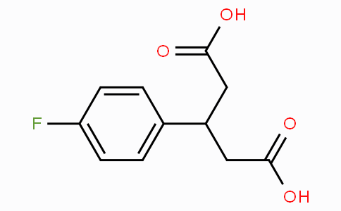 CAS No. 3449-63-6, 3-(4-Fluorophenyl)pentanedioic acid