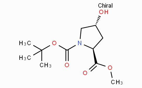 CAS No. 74844-91-0, (2S,4R)-1-tert-Butyl 2-methyl 4-hydroxypyrrolidine-1,2-dicarboxylate