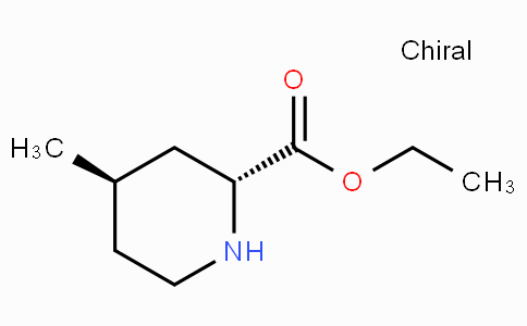 CAS No. 74892-82-3, (2R,4R)-Ethyl 4-methylpiperidine-2-carboxylate