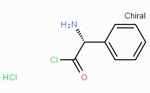 CAS No. 39878-87-0, (R)-2-Amino-2-phenylacetyl chloride hydrochloride