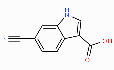 CAS No. 174500-88-0, 6-Cyano-1H-indole-3-carboxylic acid