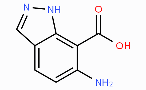 CAS No. 73907-95-6, 6-Amino-1H-indazole-7-carboxylic acid