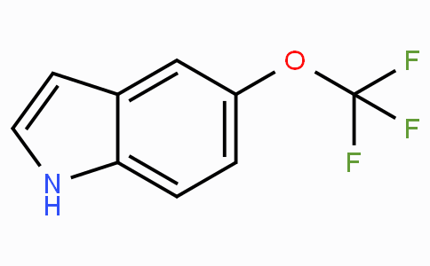 CAS No. 262593-63-5, 5-(Trifluoromethoxy)-1H-indole