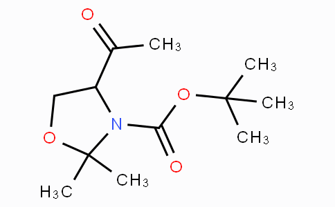 CAS No. 433683-01-3, tert-Butyl 4-acetyl-2,2-dimethyloxazolidine-3-carboxylate