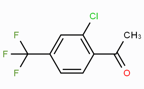 CAS No. 129322-81-2, 1-(2-Chloro-4-(trifluoromethyl)phenyl)ethanone