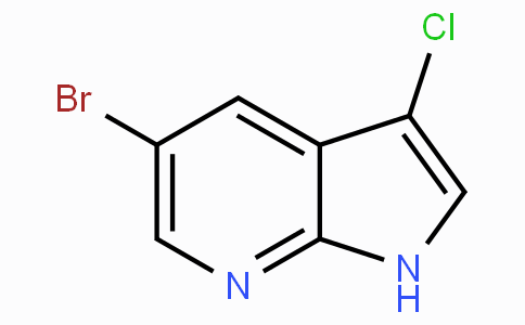 CAS No. 951626-91-8, 5-Bromo-3-chloro-1H-pyrrolo[2,3-b]pyridine