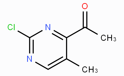 CAS No. 1416351-95-5, 1-(2-Chloro-5-methylpyrimidin-4-yl)ethanone