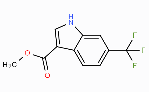 CAS No. 415918-12-6, Methyl 6-(trifluoromethyl)-1H-indole-3-carboxylate