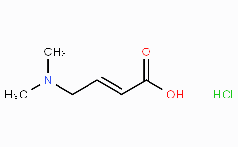 CAS No. 1130155-48-4, (E)-4-(Dimethylamino)but-2-enoic acid xhydrochloride