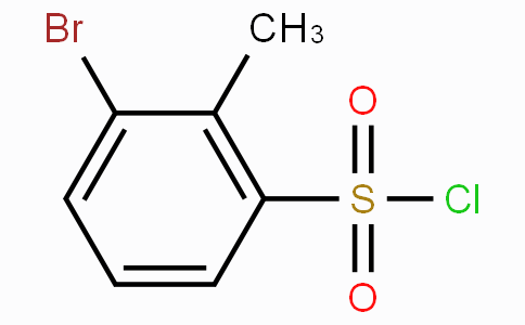 CAS No. 886501-61-7, 3-Bromo-2-methylbenzene-1-sulfonyl chloride