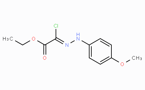 CAS No. 27143-07-3, Ethyl 2-chloro-2-(2-(4-methoxyphenyl)hydrazono)acetate