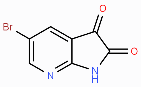 CAS No. 149142-67-6, 5-Bromo-1H-pyrrolo[2,3-b]pyridine-2,3-dione