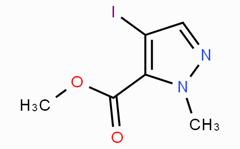 CAS No. 75092-26-1, Methyl 4-iodo-1-methyl-1H-pyrazole-5-carboxylate