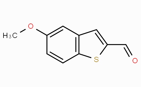CAS No. 622864-56-6, 5-Methoxybenzo[b]thiophene-2-carbaldehyde