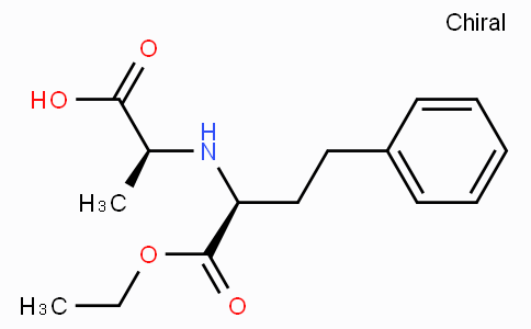 CAS No. 82717-96-2, (S)-2-(((S)-1-Ethoxy-1-oxo-4-phenylbutan-2-yl)amino)propanoic acid