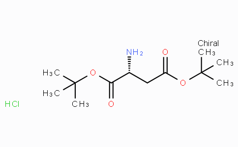 CAS No. 135904-71-1, (R)-Di-tert-butyl 2-aminosuccinate hydrochloride