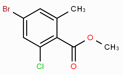 CAS No. 877149-10-5, Methyl 4-bromo-2-chloro-6-methylbenzoate