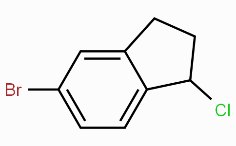 CAS No. 158330-91-7, 5-Bromo-1-chloro-2,3-dihydro-1H-indene