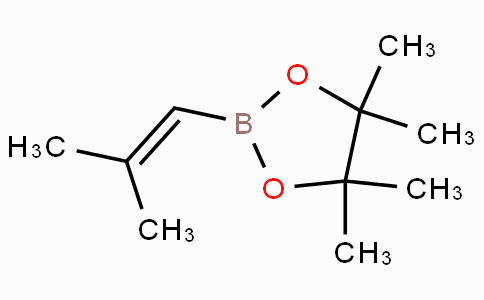 CAS No. 126689-00-7, 4,4,5,5-Tetramethyl-2-(2-methylprop-1-en-1-yl)-1,3,2-dioxaborolane