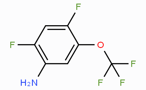 CAS No. 123572-59-8, 2,4-Difluoro-5-(trifluoromethoxy)aniline