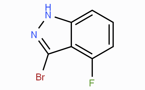 CAS No. 885521-60-8, 3-Bromo-4-fluoro-1H-indazole