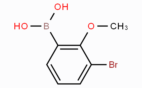 CAS No. 352525-80-5, (3-Bromo-2-methoxyphenyl)boronic acid