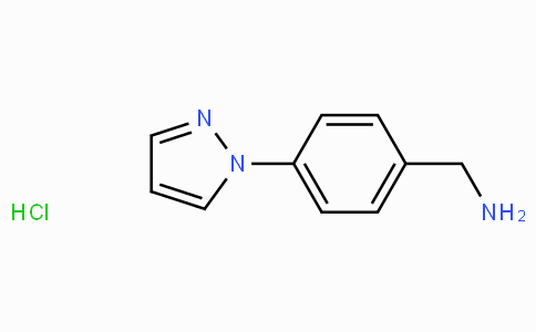 CAS No. 1107632-13-2, (4-(1H-Pyrazol-1-yl)phenyl)methanamine hydrochloride