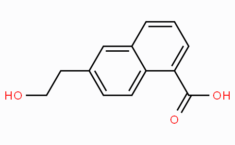 CAS No. 614754-39-1, 6-(2-Hydroxyethyl)-1-naphthoic acid