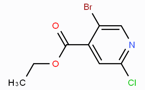 CAS No. 1214346-11-8, Ethyl 5-bromo-2-chloroisonicotinate
