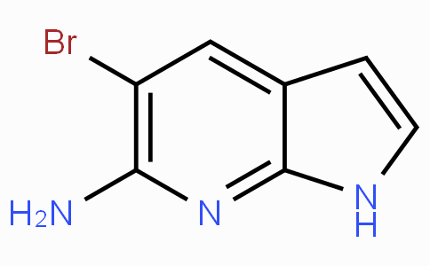 CAS No. 1190322-18-9, 5-Bromo-1H-pyrrolo[2,3-b]pyridin-6-amine