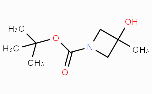 CAS No. 1104083-23-9, tert-Butyl 3-hydroxy-3-methylazetidine-1-carboxylate