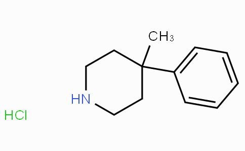 CAS No. 83949-37-5, 4-Methyl-4-phenylpiperidine hydrochloride