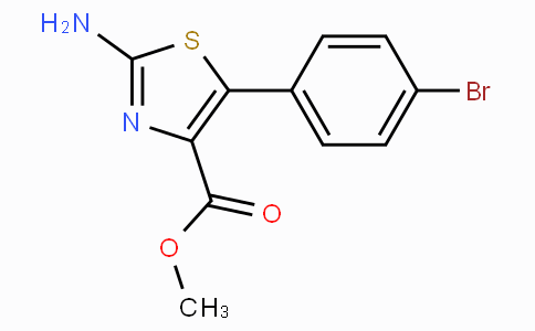 CAS No. 1072944-52-5, Methyl 2-amino-5-(4-bromophenyl)thiazole-4-carboxylate