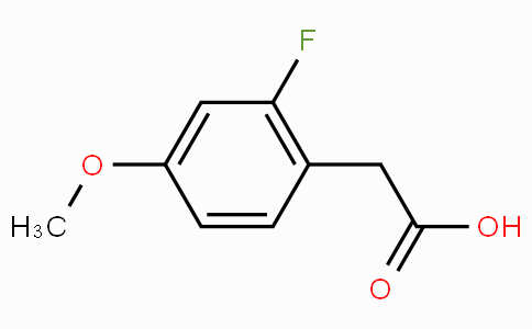 CAS No. 883531-28-0, 2-(2-Fluoro-4-methoxyphenyl)acetic acid