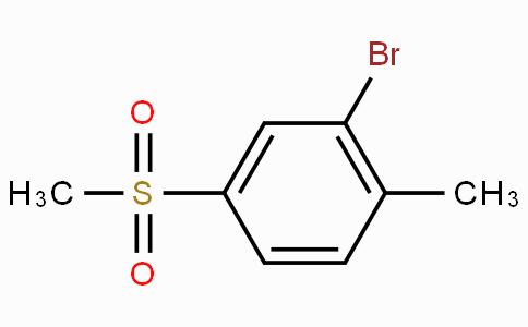 CAS No. 702672-96-6, 2-Bromo-1-methyl-4-(methylsulfonyl)benzene