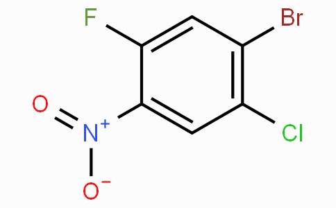 CAS No. 1027833-17-5, 1-Bromo-2-chloro-5-fluoro-4-nitrobenzene
