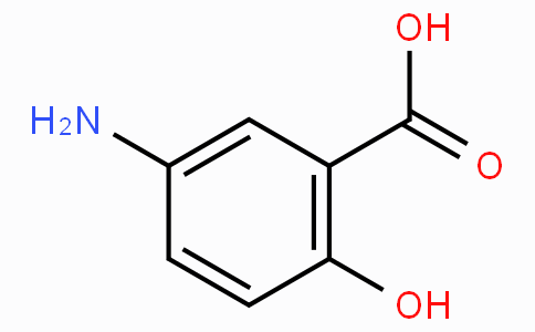 CAS No. 89-57-6, 5-Amino-2-hydroxybenzoic acid