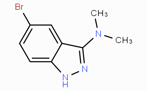 CAS No. 552331-32-5, 5-Bromo-N,N-dimethyl-1H-indazol-3-amine