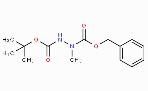CAS No. 127799-53-5, 1-Benzyl 2-tert-butyl 1-methylhydrazine-1,2-dicarboxylate