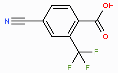 CAS No. 267242-09-1, 4-Cyano-2-(trifluoromethyl)benzoic acid